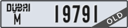 dubai - code - M - number -19791