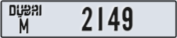 dubai - code - M - number -2149