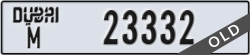 dubai - code - M - number -23332
