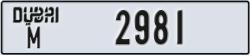 dubai - code - M - number -2902