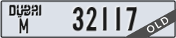 dubai - code - M - number -32117