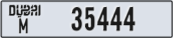 dubai - code - M - number -35444