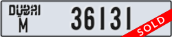 dubai - code - M - number -36131
