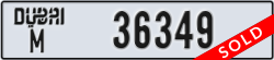 dubai - code - M - number -36349