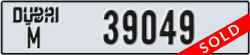 dubai - code - M - number -39049