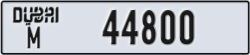 dubai - code - M - number -44800