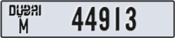 dubai - code - M - number -44913