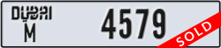dubai - code - M - number -4579