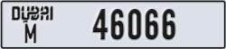 dubai - code - M - number -45987