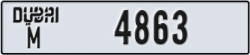 dubai - code - M - number -4784