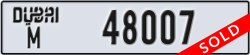 dubai - code - M - number -48007