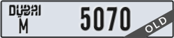 dubai - code - M - number -5070