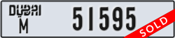 dubai - code - M - number -51595