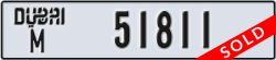 dubai - code - M - number -51811