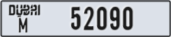 dubai - code - M - number -52090