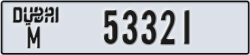 dubai - code - M - number -53321