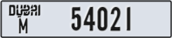 dubai - code - M - number -54021