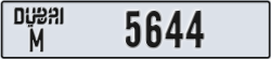 dubai - code - M - number -5644