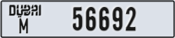 dubai - code - M - number -56692