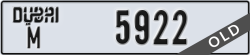 dubai - code - M - number -5922