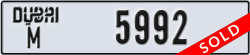 dubai - code - M - number -5992