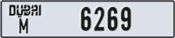 dubai - code - M - number -6269