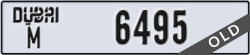 dubai - code - M - number -6495