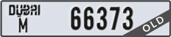 dubai - code - M - number -66373