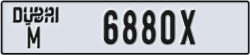 dubai - code - M - number -6880X