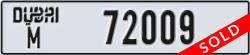 dubai - code - M - number -72009