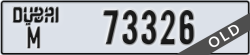 dubai - code - M - number -73326