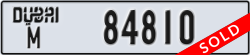 dubai - code - M - number -84810