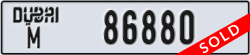 dubai - code - M - number -86880