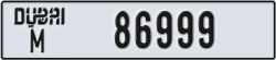 dubai - code - M - number -86999