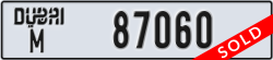dubai - code - M - number -87060
