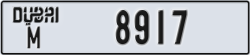 dubai - code - M - number -8917