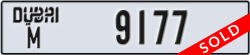 dubai - code - M - number -9177