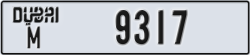 dubai - code - M - number -9238
