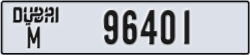 dubai - code - M - number -96401