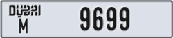 dubai - code - M - number -9699