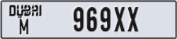 dubai - code - M - number -969XX