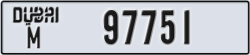 dubai - code - M - number -97751