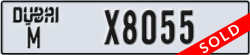 dubai - code - M - number -X8055