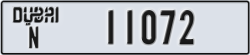 dubai - code - N - number -11072