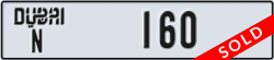 dubai - code - N - number -160