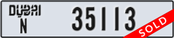 dubai - code - N - number -35113