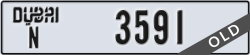 dubai - code - N - number -3591
