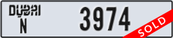 dubai - code - N - number -3974
