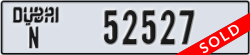 dubai - code - N - number -52527