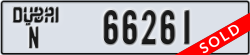 dubai - code - N - number -66261